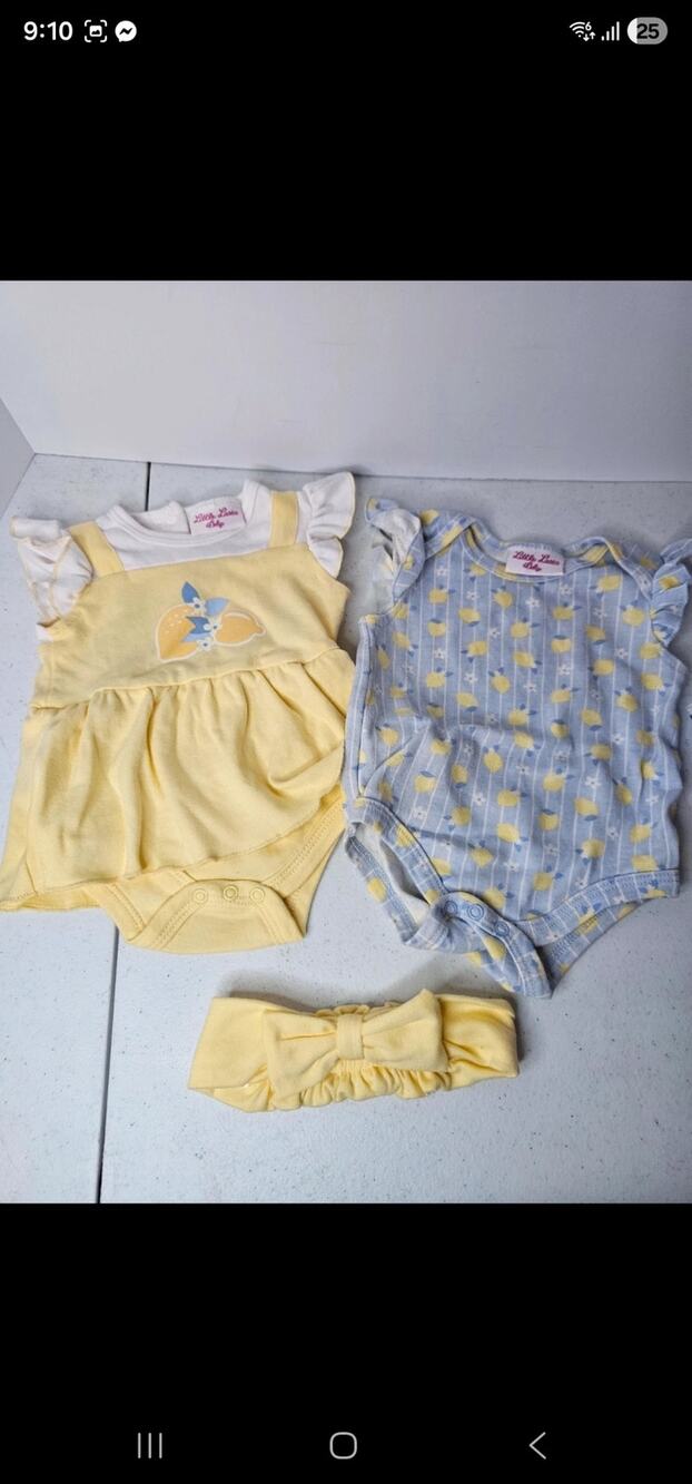 Lemon outfits size 3-6M